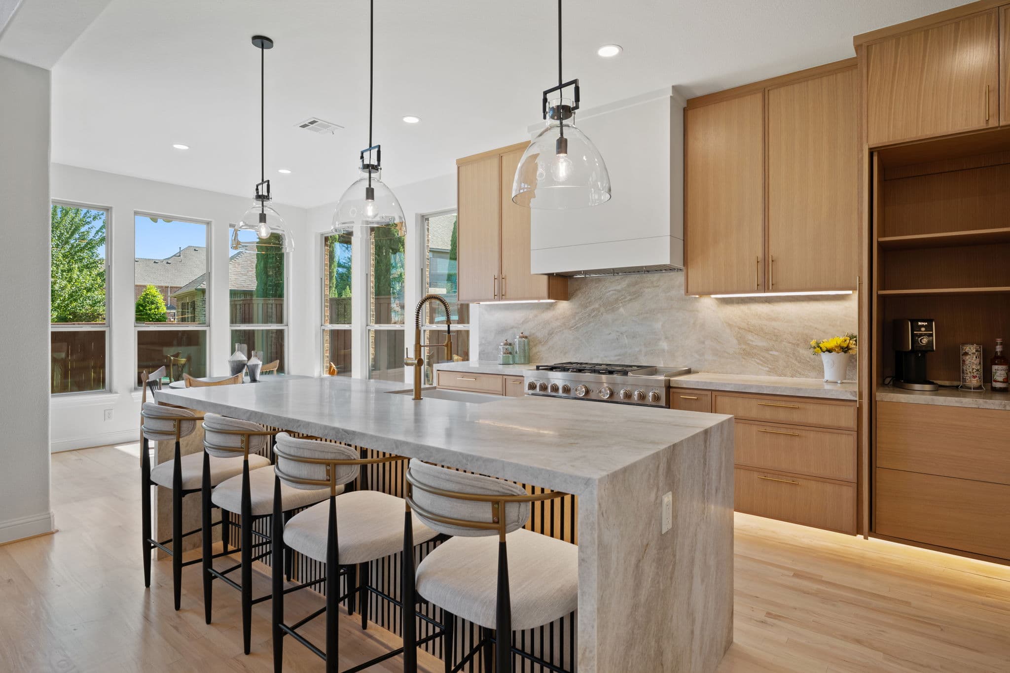 Rift White Oak Kitchen in Trophy Club, TX